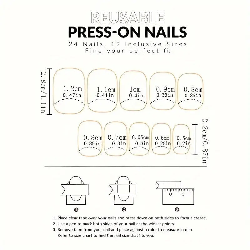 Deer Chessboard Square Nails