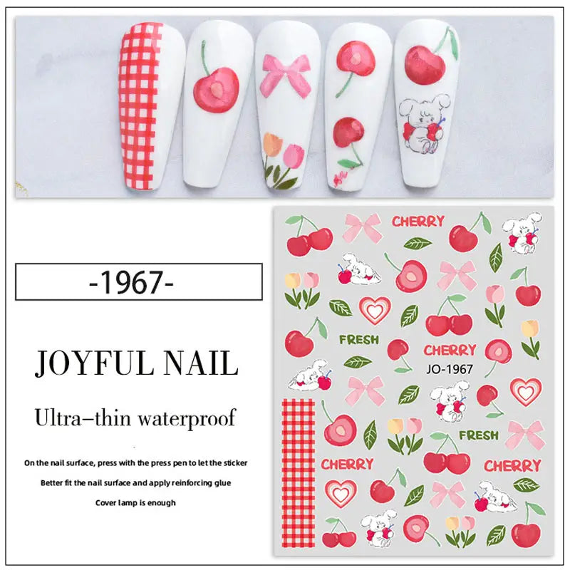 Summer Nail Art Decals