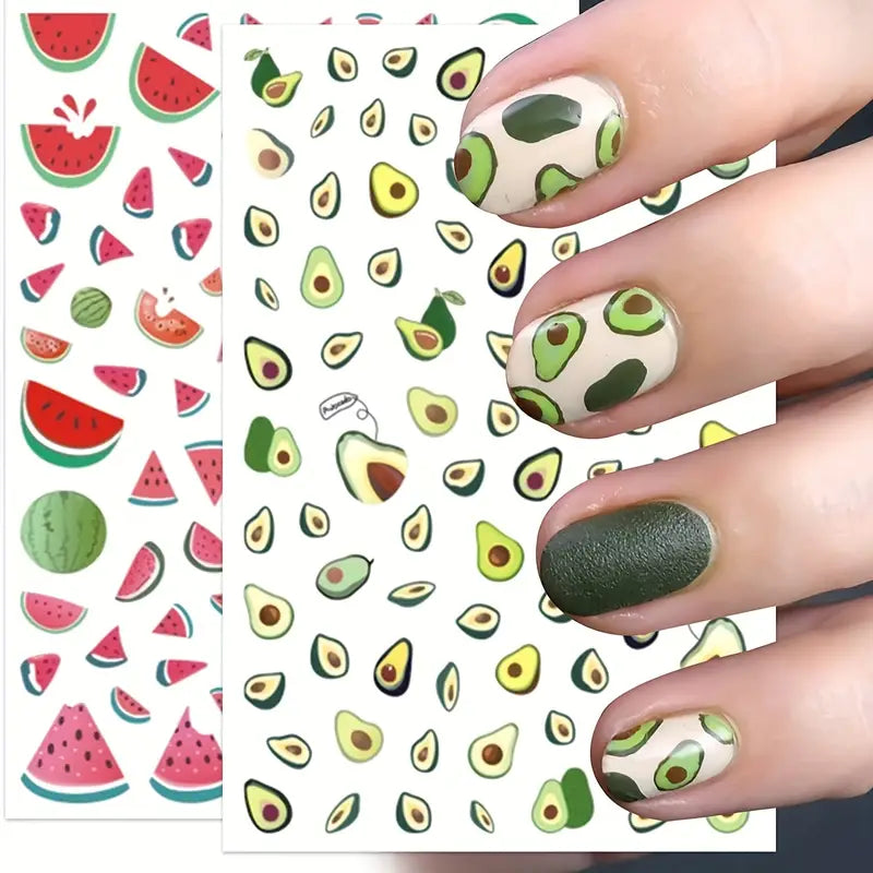 Fruit Nail Art Stickers Decal