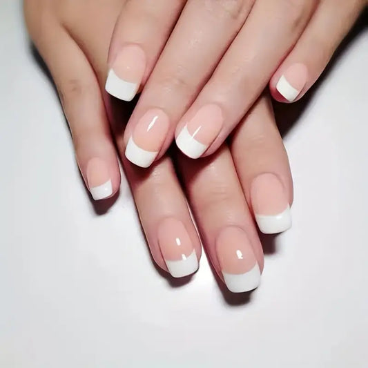 Classical French Square False Nails