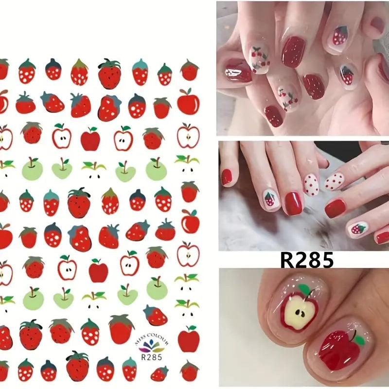 Fruit Nail Art Stickers Decal