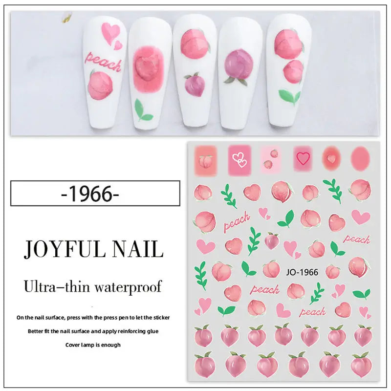 Summer Nail Art Decals