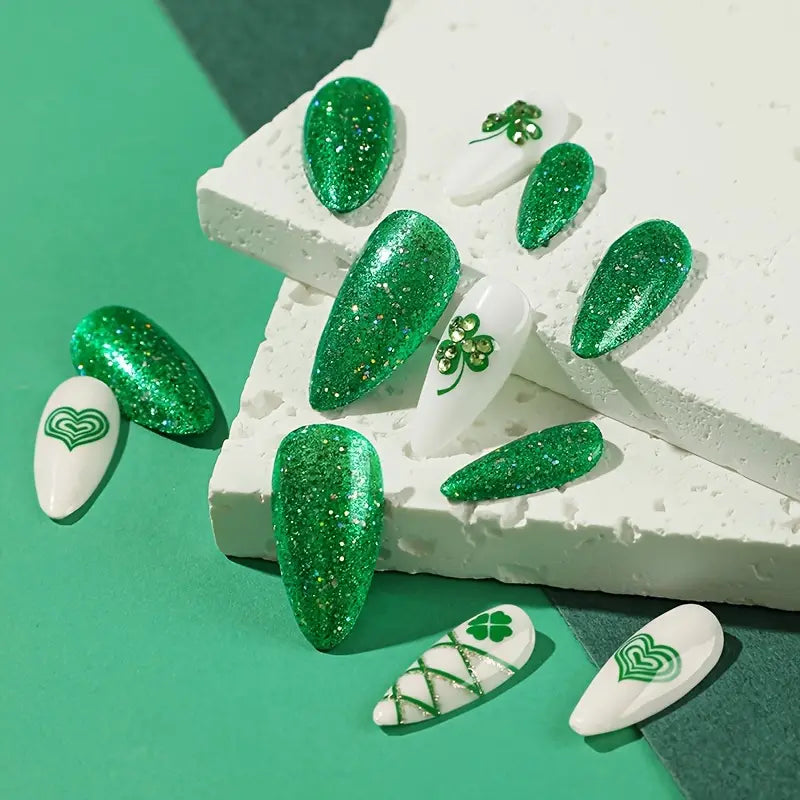 St. Patrick's Day Press On Nails