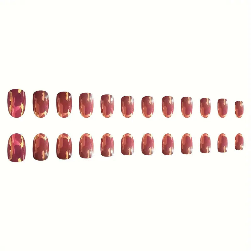 Electroplated Glossy Nails