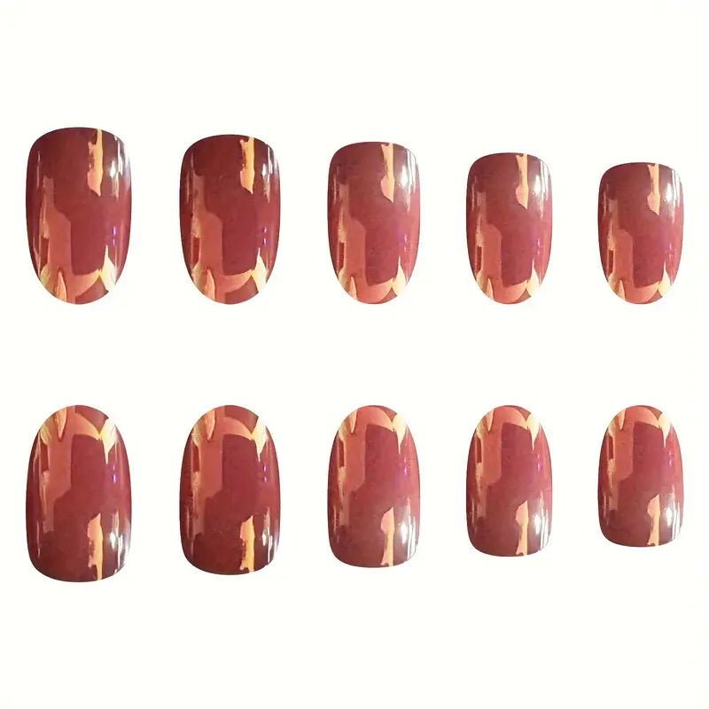 Electroplated Glossy Nails