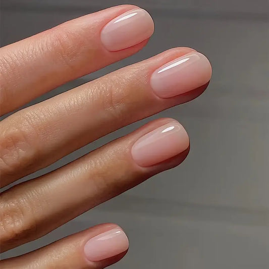 Elegant Light Pinkish Press On Nails