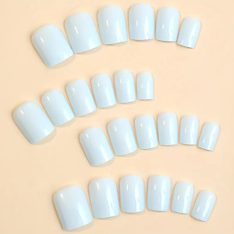 Light Blue Pure Nails