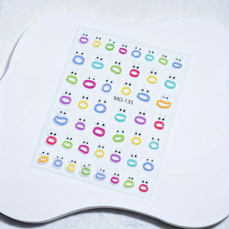 Cute Cartoon Nail Art Stickers