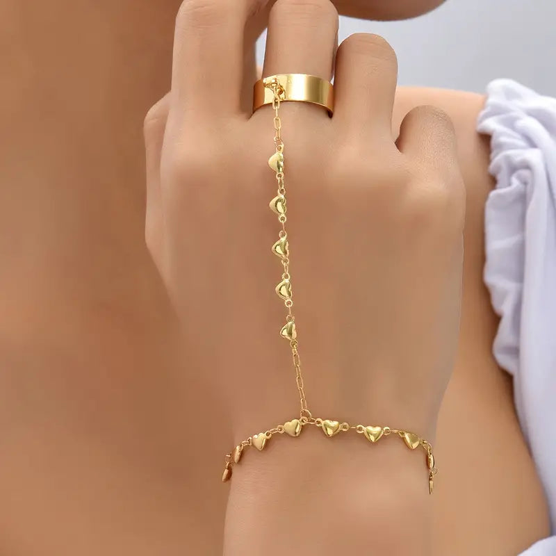 Finger Ring Bracelet