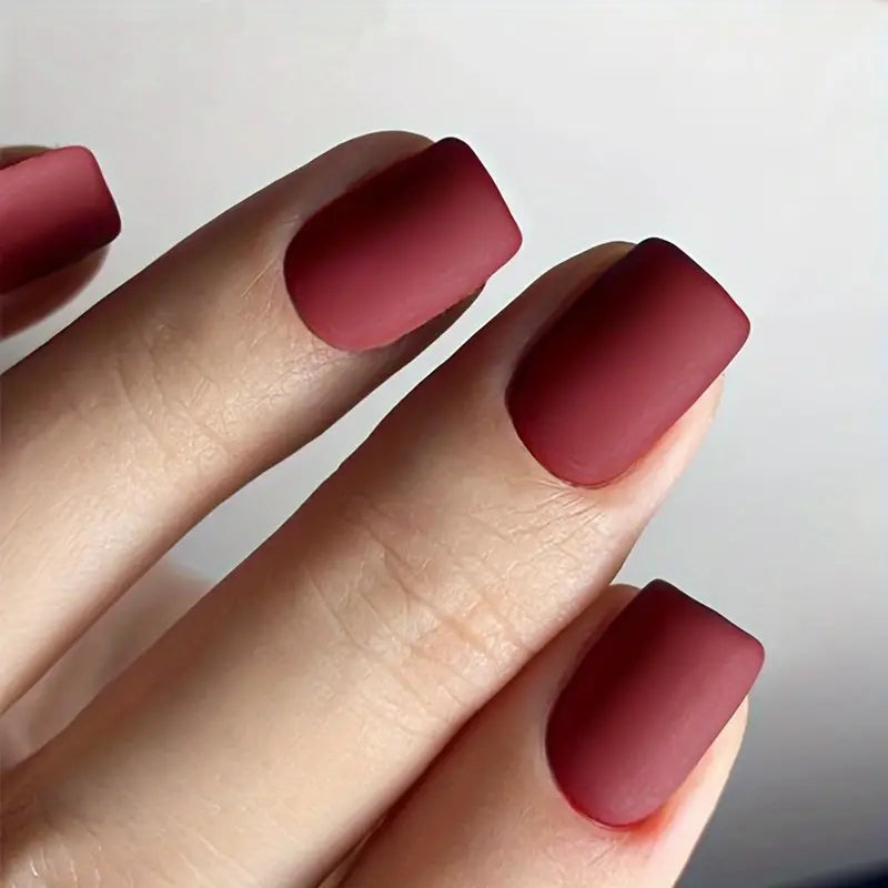 Matte Short Nails Set