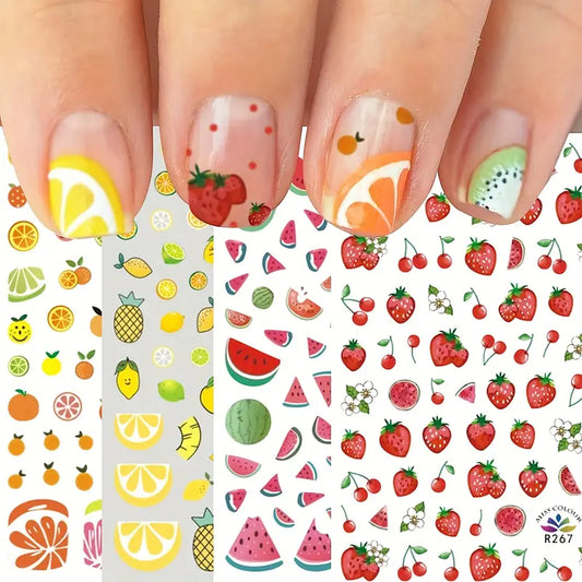 Fruit Nail Art Stickers Decal